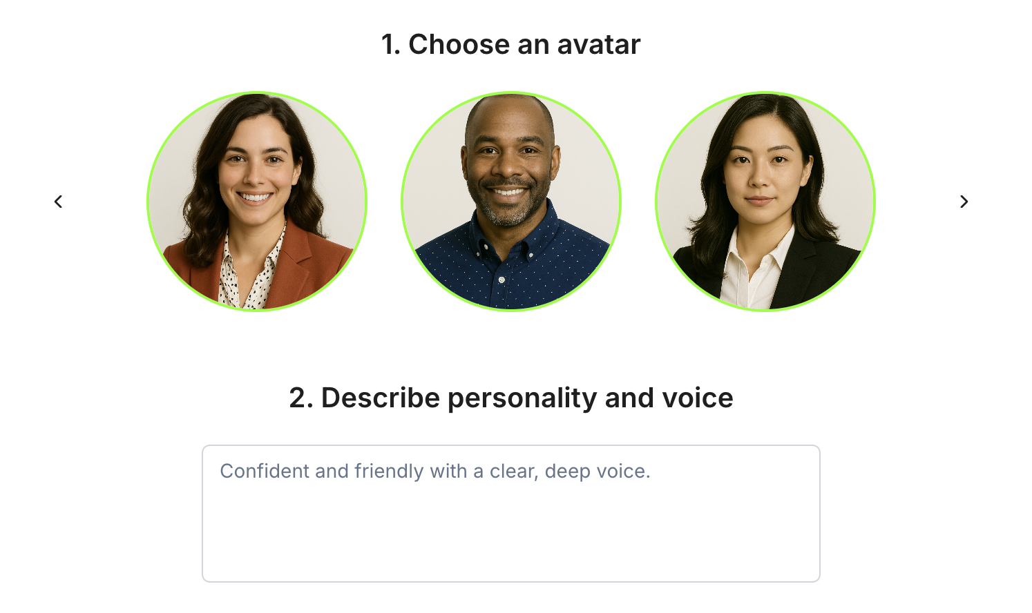 Voice Conversation Image (Square with rounded corners)